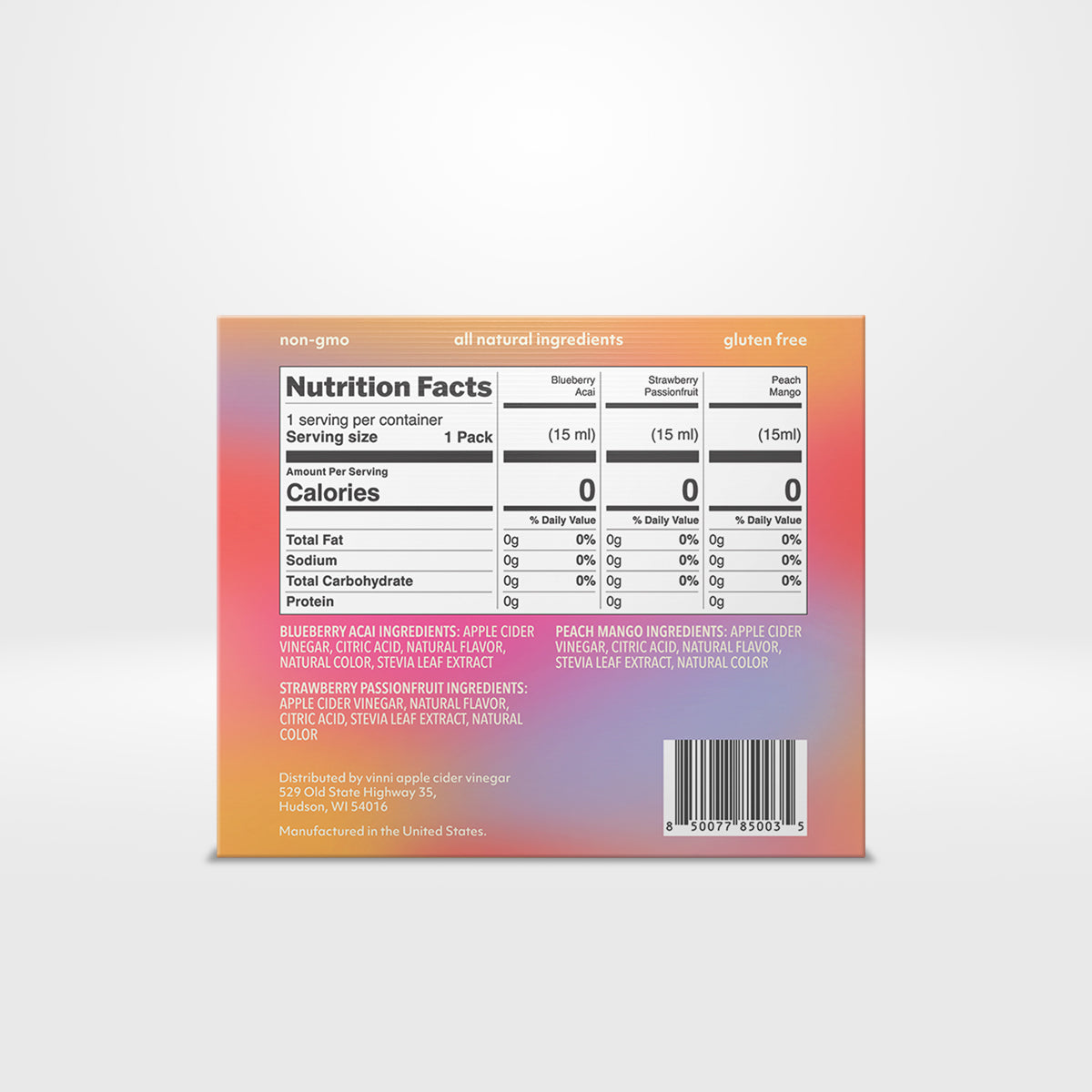 Raw Apple Cider Vinegar Water Enhancer